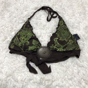 SOLD Becca Bikini Top with Buckle L